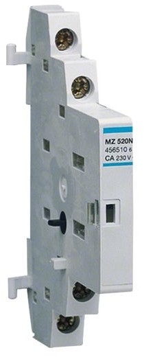 Hager Styk pomocniczy MZ520N 1NO+NC 3,5A/230V do wyłączników silnikowych MM5xxN MZ520N