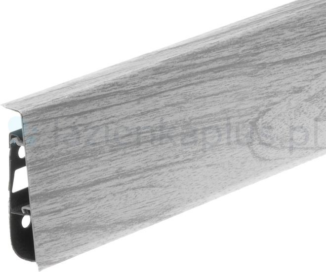 Cezar Hi-Line Prestige listwa przypodłogowa Szara 618918