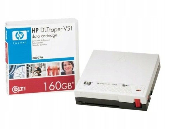 HP Taśma Dlt VS1 160GB Data Cartridge (C8007A)