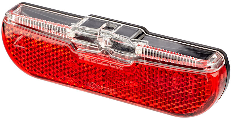 Trelock LS 615 Duo Flat Signal Reflektor tylny na dynamo, black 2021 Oświetlenie rowerowe - zestawy 8004745