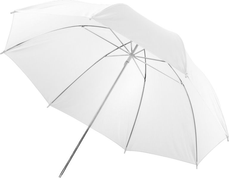 Walimex Półprzezroczysta parasolka Biała 84 cm 12132
