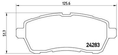 BREMBO P 24 072X P 24 072X