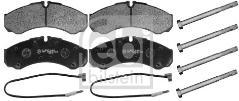 FEBI Zestaw klocków hamulcowych, hamulce tarczowe FEBI 116193
