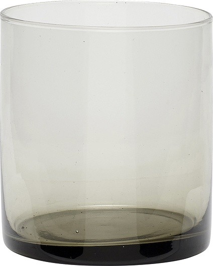 Hubsch Świecznik na tealighty przydymione szkło szklany 480101