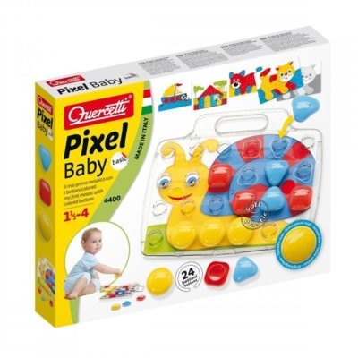 Quercetti Mozaika Pixel Baby Basic 24 elementów GXP-591514
