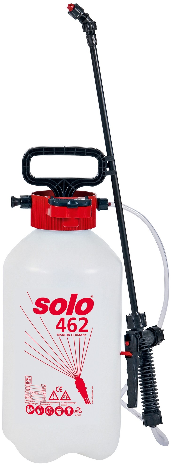 SOLO opryskiwacz 462 Comfort 7,5 litrów 3 bary 462 Comfort