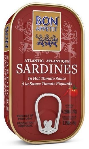Bon appetit Sardynki pikantne w pomidorach 120g Bon Appetit 935-uniw
