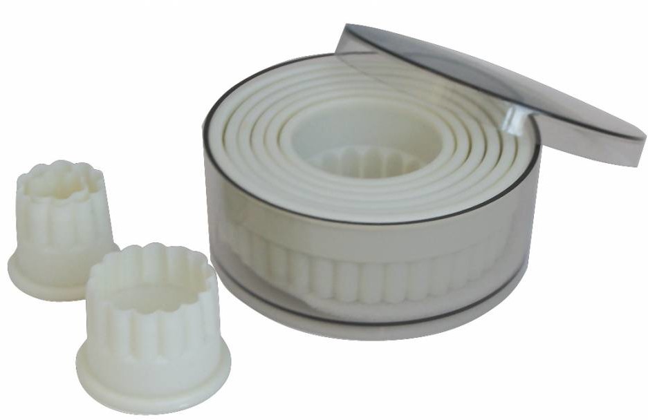 de Buyer Wycinarka okrągła falista 9szt. 2 - 10cm 4307-00