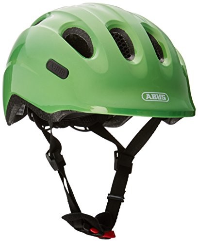 Abus Smiley 2.0 dziecięcy kask rowerowy, zielony, 50-55 cm 72579-1