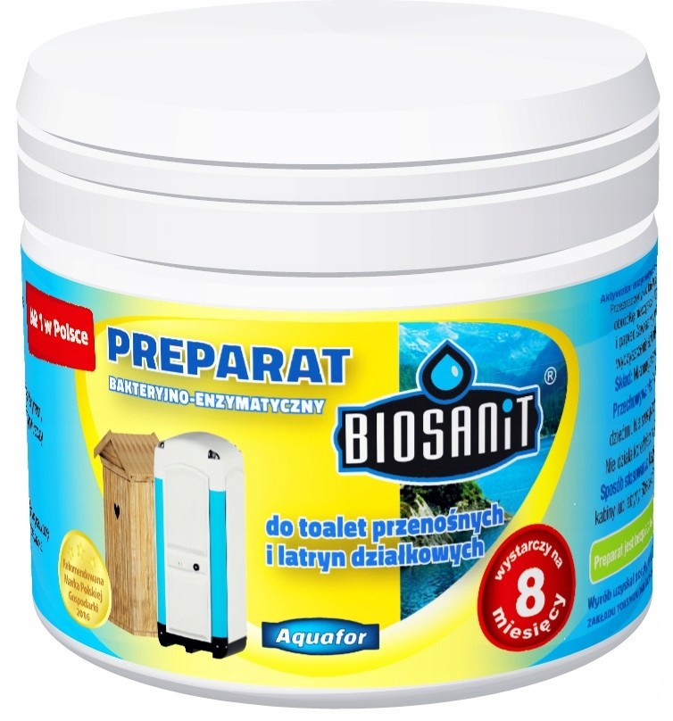 Biosanit Bakterie Do Latryn I Toalet Przenośnych