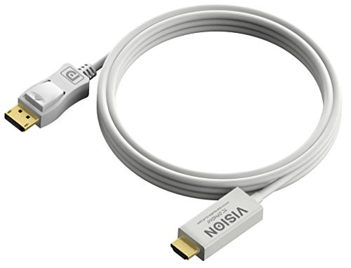 Vision została techcon 3 m DisplayPort na HDMI kabel TC 3MDPHDMI