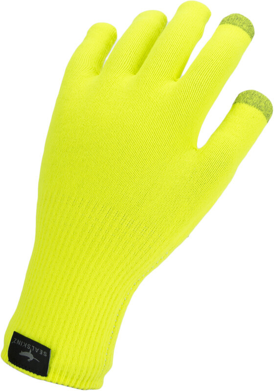Sealskinz Sealskinz Waterproof All Weather Ultra Grip Rękawice z dzianiny, neon yellow XL | 11 2021 Rękawiczki dotykowe do smartphona 12100082000740-XL