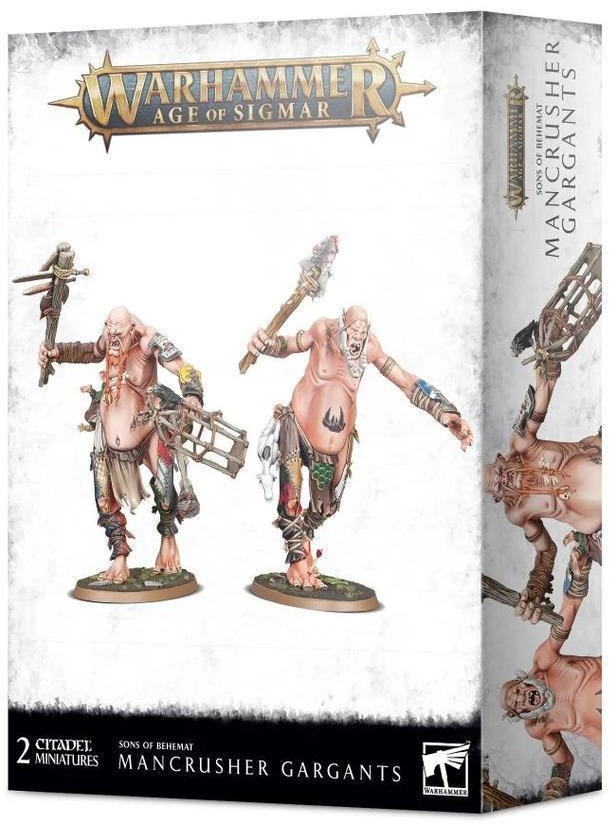 Games Workshop Sons Of Behemat: Mancrusher Gargants (99120299063) 93-03