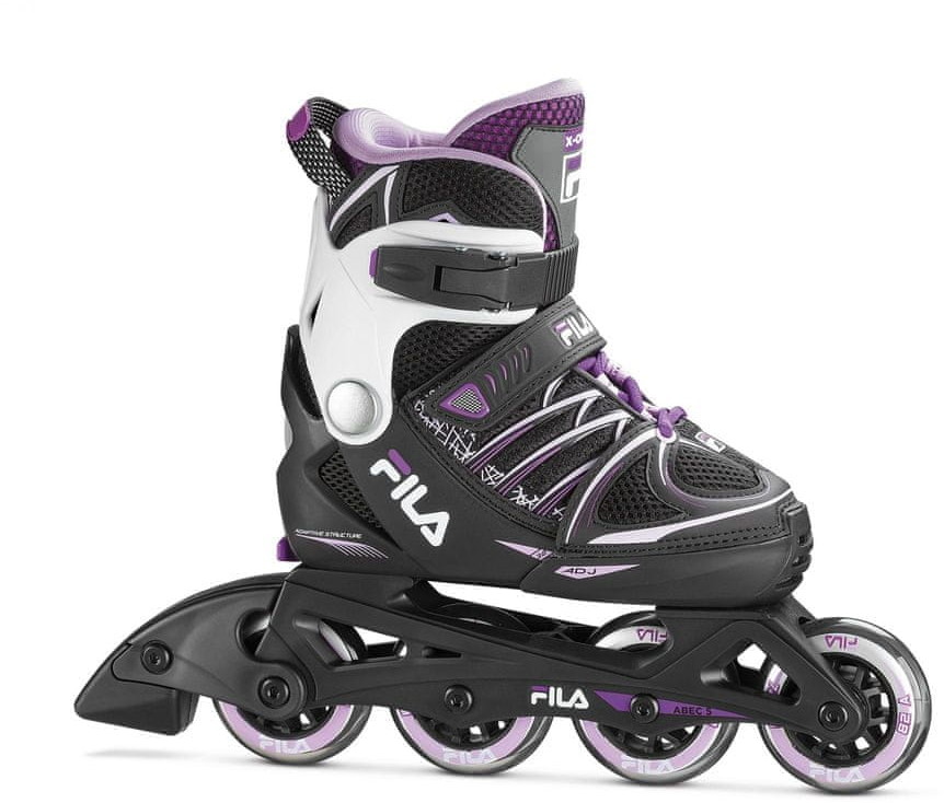 Fila łyżworolki dziecięce X One G Black/Pink/Magenta 29 32