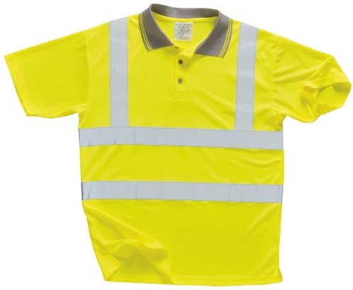 Portwest portwest wysokiej niezbędne koszulka polo, rozmiar S  5 X L, żółty, xxl, żółty S477YERXXL