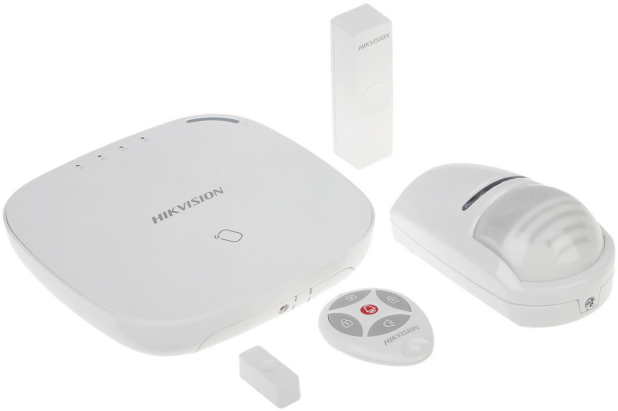 Hikvision Zestaw alarmowy bezprzewodowy ALARM DS-PWA32-NKST WiFi + pilot