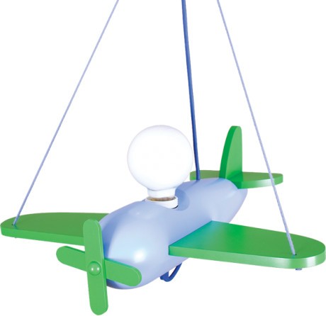 Hellux Samolot Clipper Zielono-Niebieski 104.23.14
