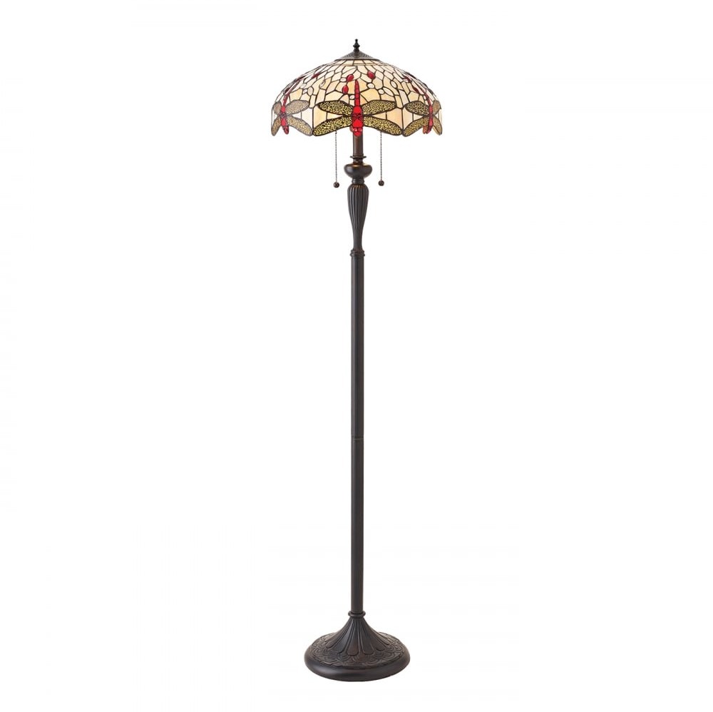 Interiors Lampa stojąca TIFFANY DRAGONFLY 70940 INTERIORS Lampa stojąca TIFFANY DRAGONFLY 70940 INTERIORS