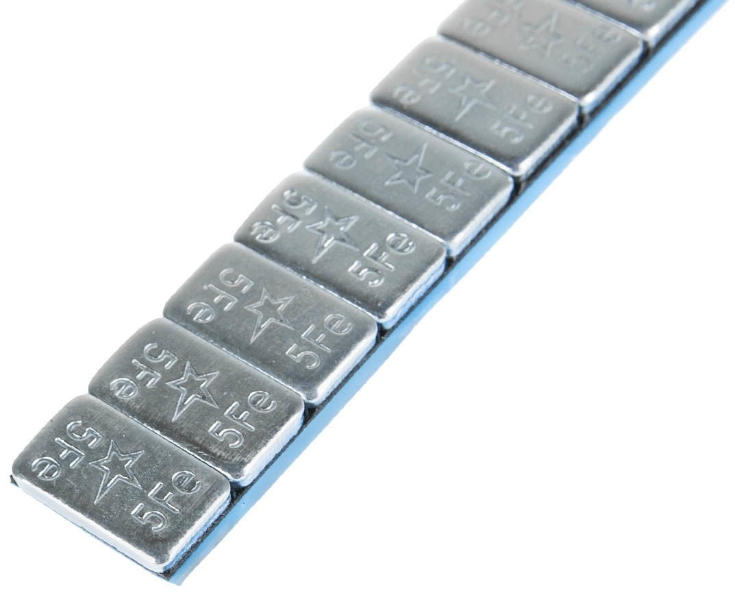 FIVESTARS Ciężarki Klejone Fivestars Round Stalowe Ocynk 12X5G