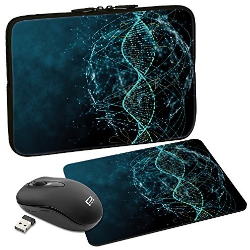 Pedea wzornictwo telefon komórkowy torba na notebooka 10,1 cala/13,3 cala/15,6 cala/17,3 cala 39,6 cm (15,6) + mysz i podkładka (SET020-66060476)