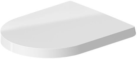 Duravit ME by Starck Deska wolnoopadająca biały/biały jedwabny mat 0020092600