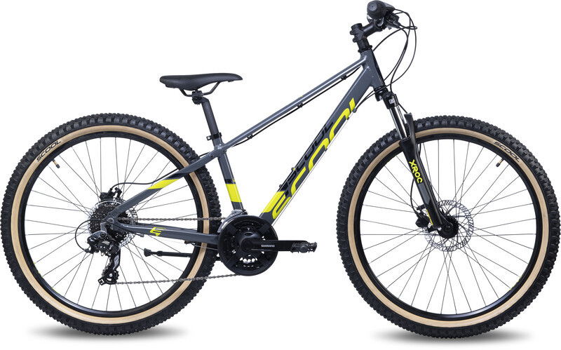 s'cool s'cool Xroc Disc 26 24-S grey/lemon 45cm 2021 8284