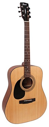 Cort Cort AD810 Gitara akustyczna Otwarte pory leworęczne Ad810 Naturel Pores Ouverts Gaucher