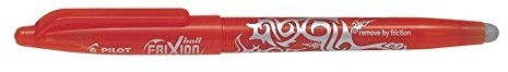 Pilot Pen FriXion BL-FR-7 pióro kulkowe, pomarańczowe, grubość kreski: 0,4 mm 2260006