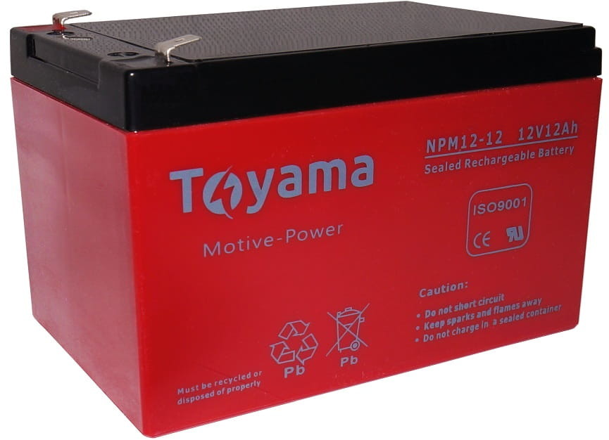 Akumulator Toyama 12V 12Ah NPM12-12 Agm Deep Cycle