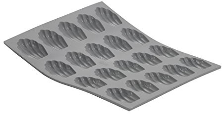 De Buyer 1851.21d elast omoule, silikonowe, szary, 21 x 17,5 x 1 cm 1851.21D