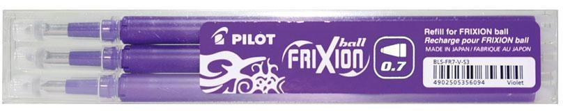 Pilot Wkład FriXion BLS-FR7 V fioletowy (3szt)