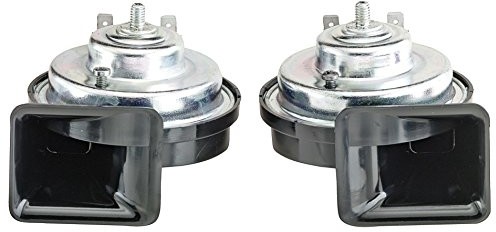 SUMEX Sumex 2505014 samochodowy podwójny klakson 12 V/ 8 A - czarny 2505014