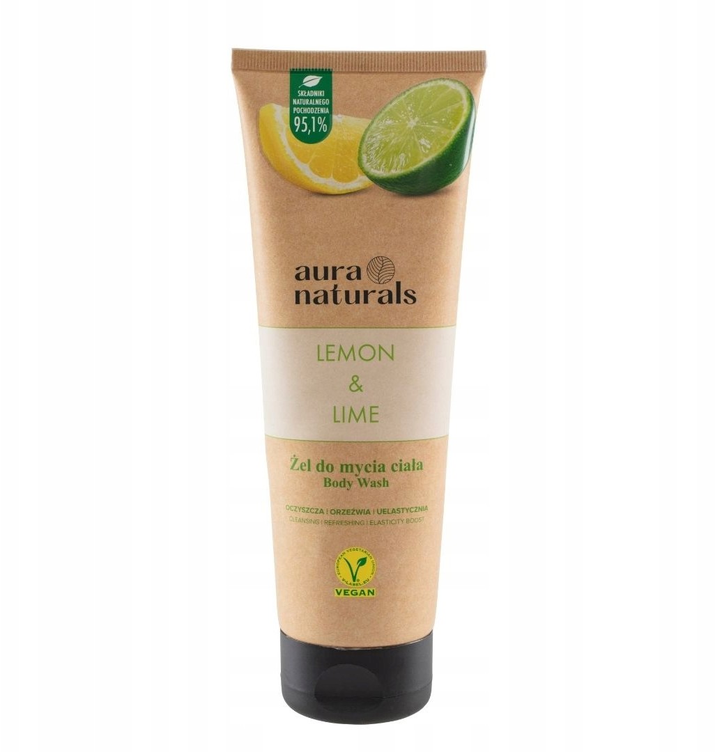 Naturals Aura Lemon Lime żel do mycia ciała 250ml