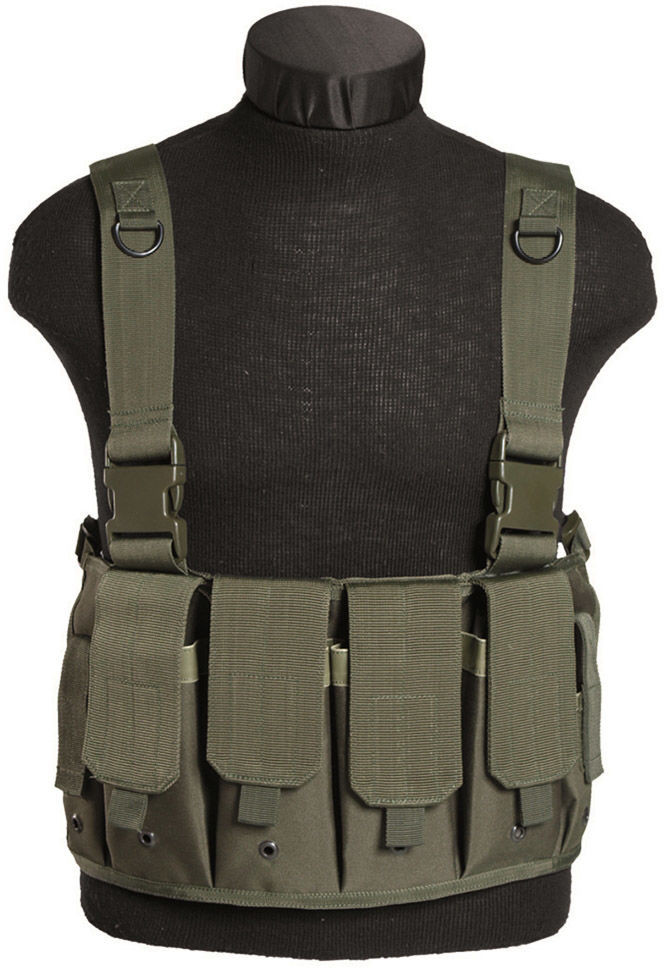 Mil-Tec Kamizelka taktyczna Mag Carrier Chest Rig Olive (13532001) 13532001