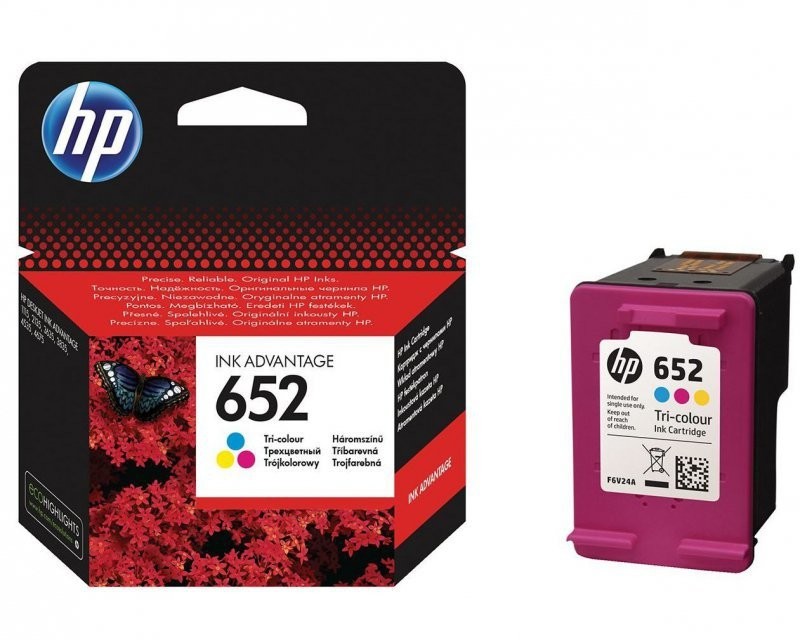 HP HP Tusz nr 652 F6V24AE color 200str