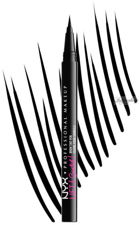 NYX professional makeup Professionel Makeup - LIFT & Snatch! Brow Tint Pen - Pisak do brwi - 1 ml - BLACK