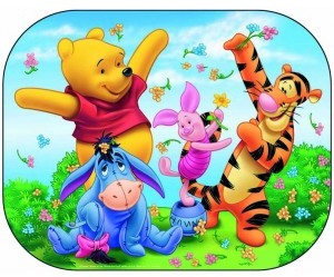 Disney ZASŁONKI PRZECIWSŁONECZNE NA SZYBĘ KUBUŚ I PSZCZOŁY SEVEN