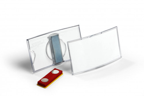 Durable Identyfikator z magnesem Convex 40 x 75mm 25 sztuk 8123