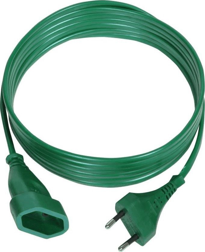 PLASTROL przedłużacz choinkowy z jednokrotnym gniazdem wtyczkowym 1x2p 2,5A 5m PS-11CH/5 PS-11CH/5