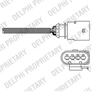 DELPHI Sonda lambda ES20289-12B1