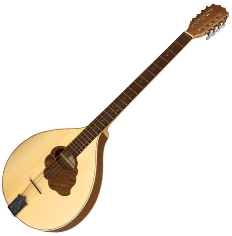 VGS 513970 Irish Bouzouki Pro Natura Silver