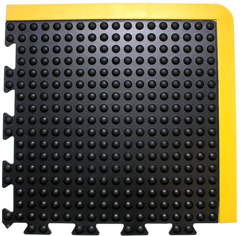 Coba Mata Antyzmęczeniowa Bubblemat Connect Czarny/żółty 0.5M X 0.5M - Narożnik