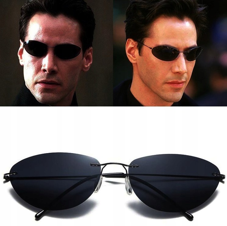 Matrix Okulary męskie przeciwsłoneczne pilotki neo