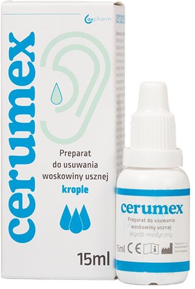 Axpharm Cerumex  krople do higieny uszu 15ml