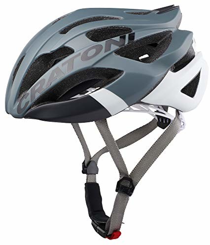 Cratoni Helmets Helmets Unisex kask rowerowy dla dorosłych C-Bolt, szary, 56-59 cm