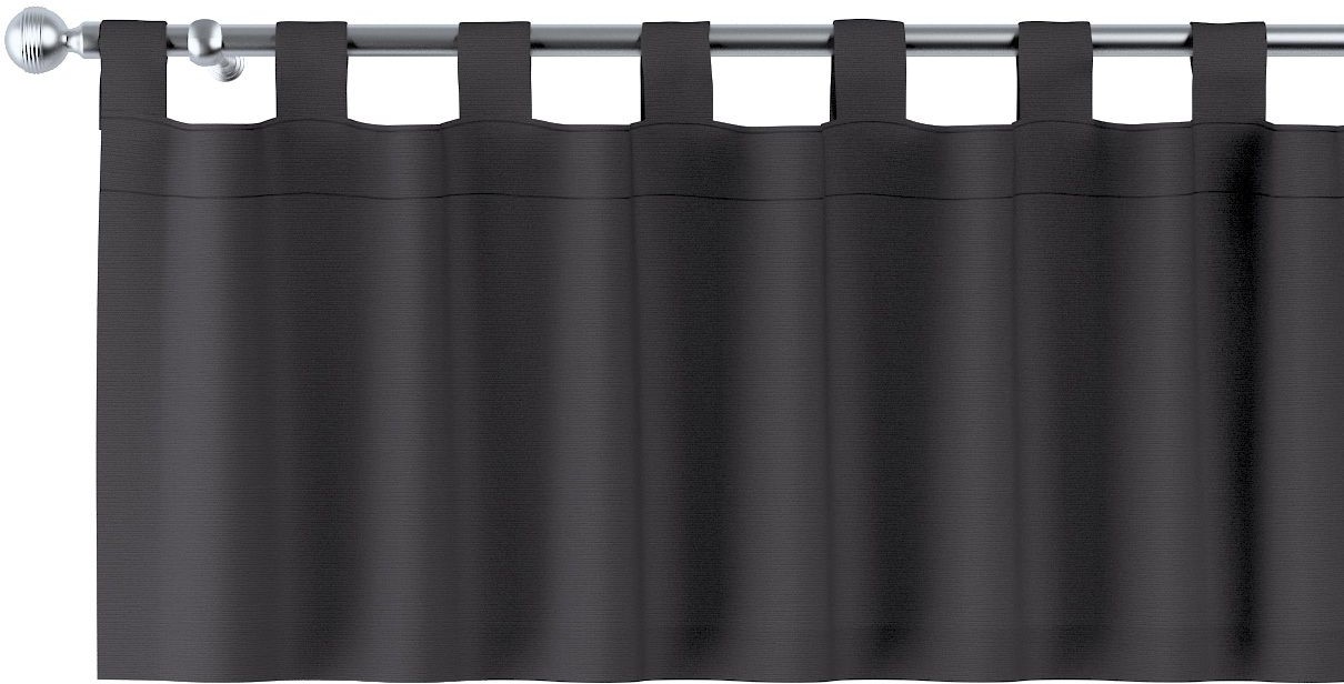 Dekoria Lambrekin na szelkach Shadow Grey grafitowy) 130 × 40 cm Cotton Panama 1356-702-08