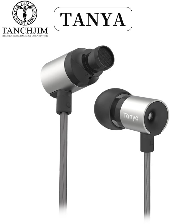 AliExpress TANCHJIM TANYA 7MM dynamiczne słuchawki 3.5mm linia wtyczka HiFi słuchawki douszne z mikrofonem