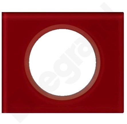 Legrand Ramka pojedyncza Celiane 069471 szkło karmin