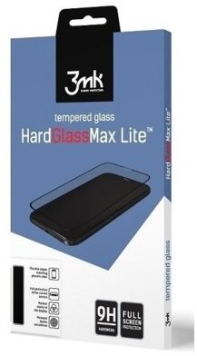 3MK Szkło hartowane HardGlass Max Lite do Xiaomi Redmi 8A Czarny