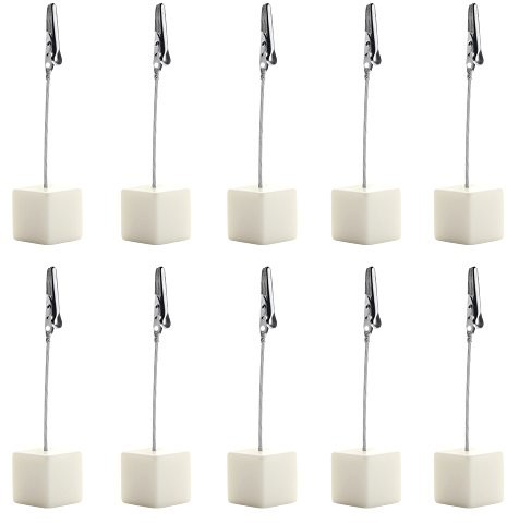 eBuyGB uchwyt z klamrą do karteczek, 10 sztuk 1212706-10